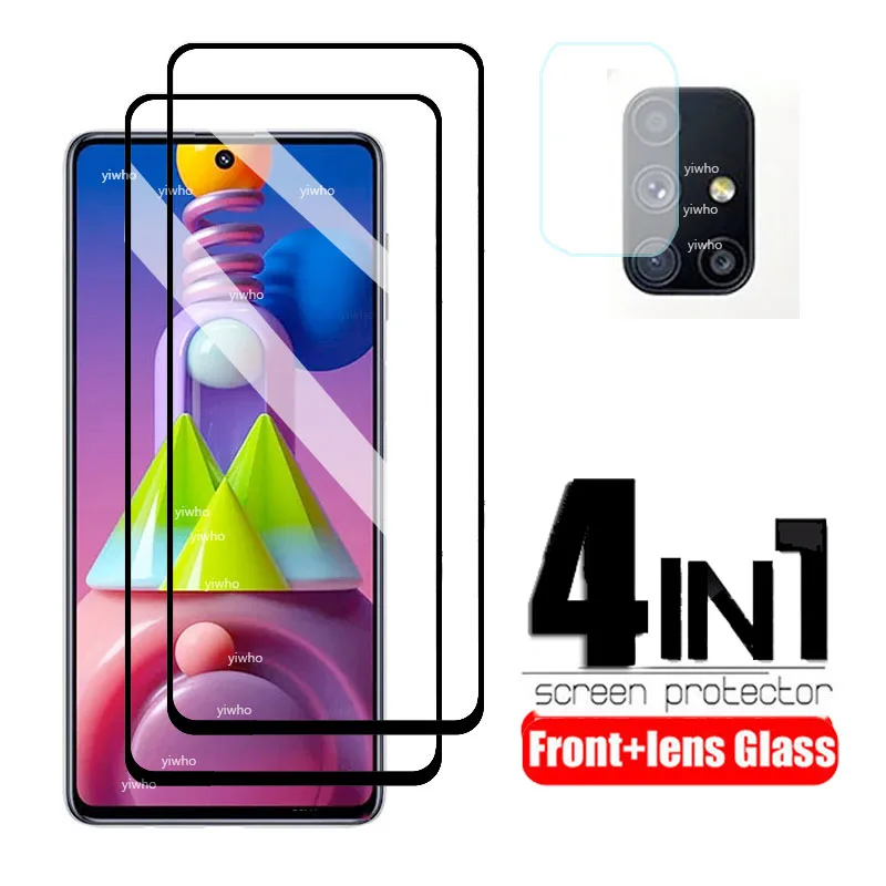 

4-in-1 protective glass M51 screen protector for samsung Galaxy M51 camera glass For Samsung M51 for samsung galaxy m51 Glass