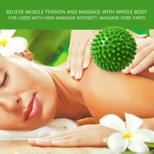 Конфеты цвета Йога массажные шары ПВХ легко использовать Карманный Masseur Пилат мышцы Релаксация Вал ролик для массажа ног подошвенный мяч