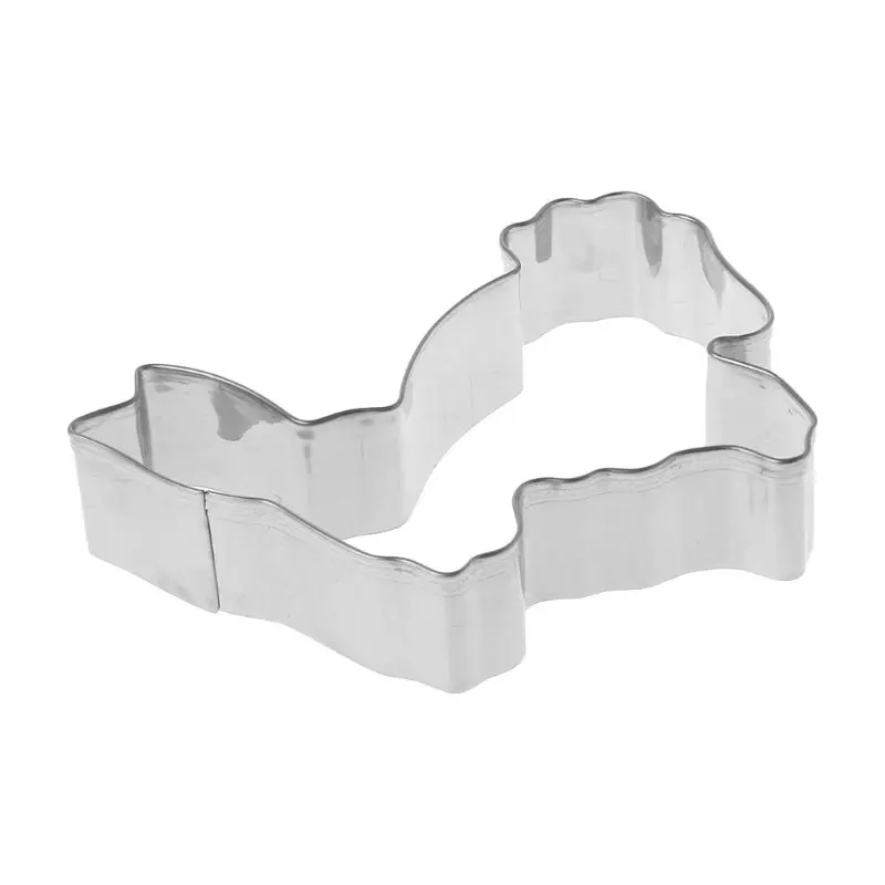 1pc Easter Rabbit Bunny Stainless Steel Cookie Cutter Cake Baking Chocolate Mold Fondant Pastry Biscuit Mould DIY Crafts Tools