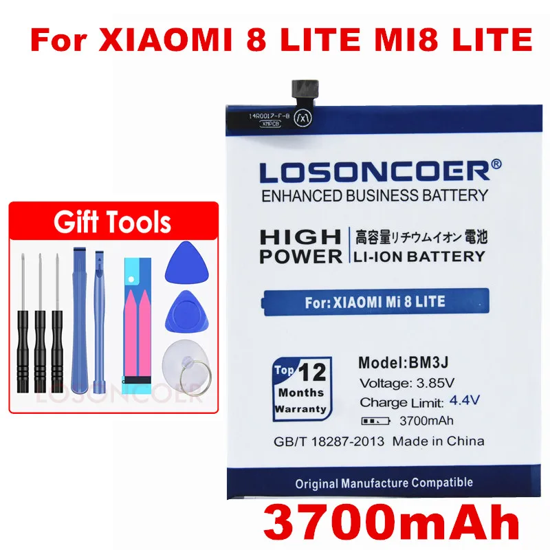 BM3J 3700 мАч батарея для XIAOMI 8 LITE MI8 LITE для BM3L Xiaomi 9 для BM3M Xiaomi 9 Se для BM3D Xiaomi 8 SE MI8 SE M8 SE