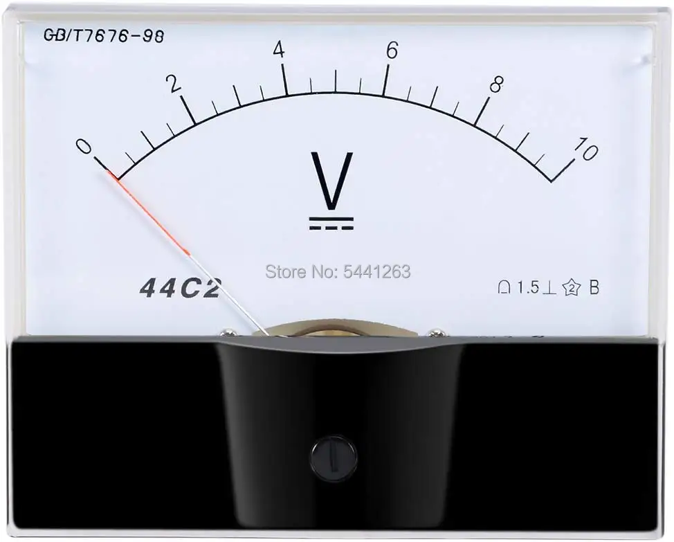 44C2 DC 5V 15V 20V 30V с алюминиевой крышкой 50В 100V 150V 250V 300V 500V 600V 0 10В аналоговые Панель