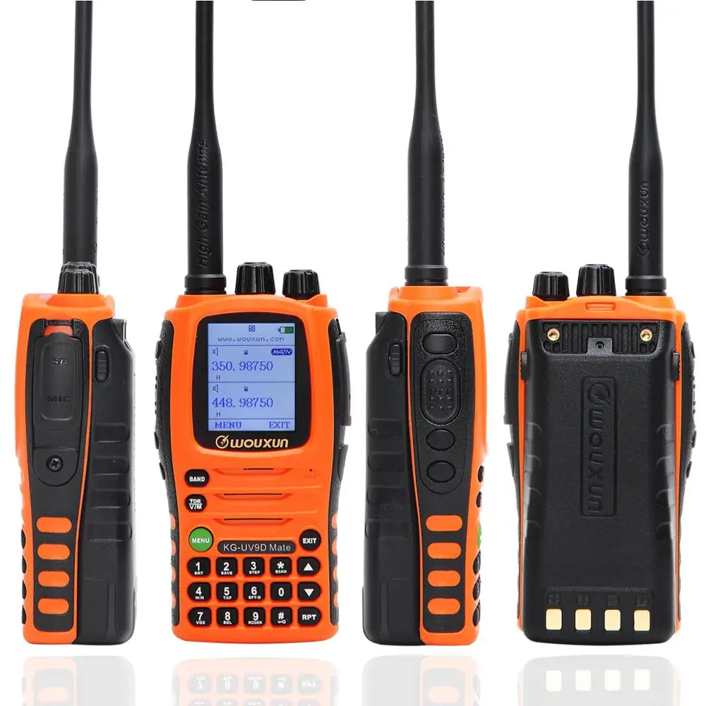 Wouxun KG-UV9D Mate 10W Powerfrul 3200mAh 7bands/Air Band Cross Repeater Amateur Ham Radio Walkie Talkie Upgrade KG-UV9D Plus