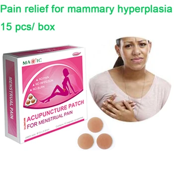 

Breast scattered blocks pain relief device