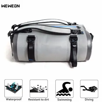 

Large 40L 60L 90L Waterproof Backpack Beach Dry Duffel Pack Travel Tote for Scuba and Snorkeling Swimming Motorcycle Tail Bag
