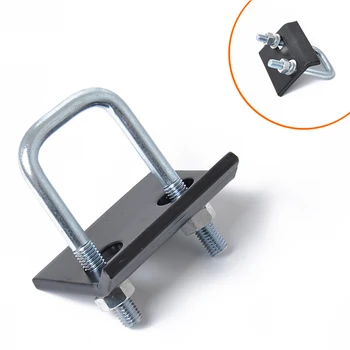 

Tow Bar Accessories Trailer Parts Boat Swaying Lock Down Hitch Tightener Reduces Noise Anti Rattle Stabilizer Metal U-bolt Clamp