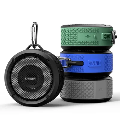 

TWS portable Bluetooth speaker LED colorful outdoor waterproof wireless speaker 7-level waterproof