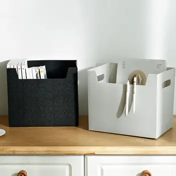 

Office Home Desk Storage Box Pencil Holder Stationery Sundries Books Organizer