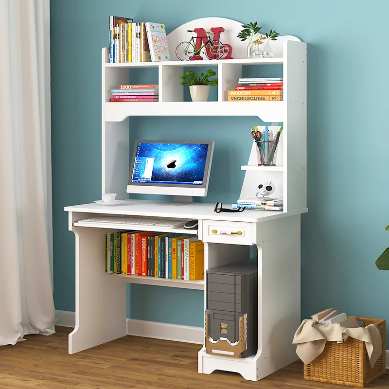 Computer Desk Style Home European Style White Simple Student
