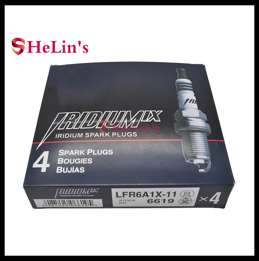 4pcs/lot New Iridium Spark Plug For Toyota Volvo Subaru Mitsubishi Bmw
