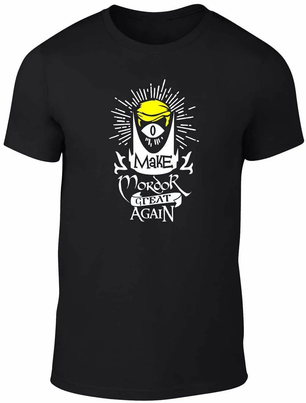

Men's Make Mordor Great Again T-Shirt Lord Of The Rings Inspired Hobbit Tolkien Tee Shirt Street Wear Fashion