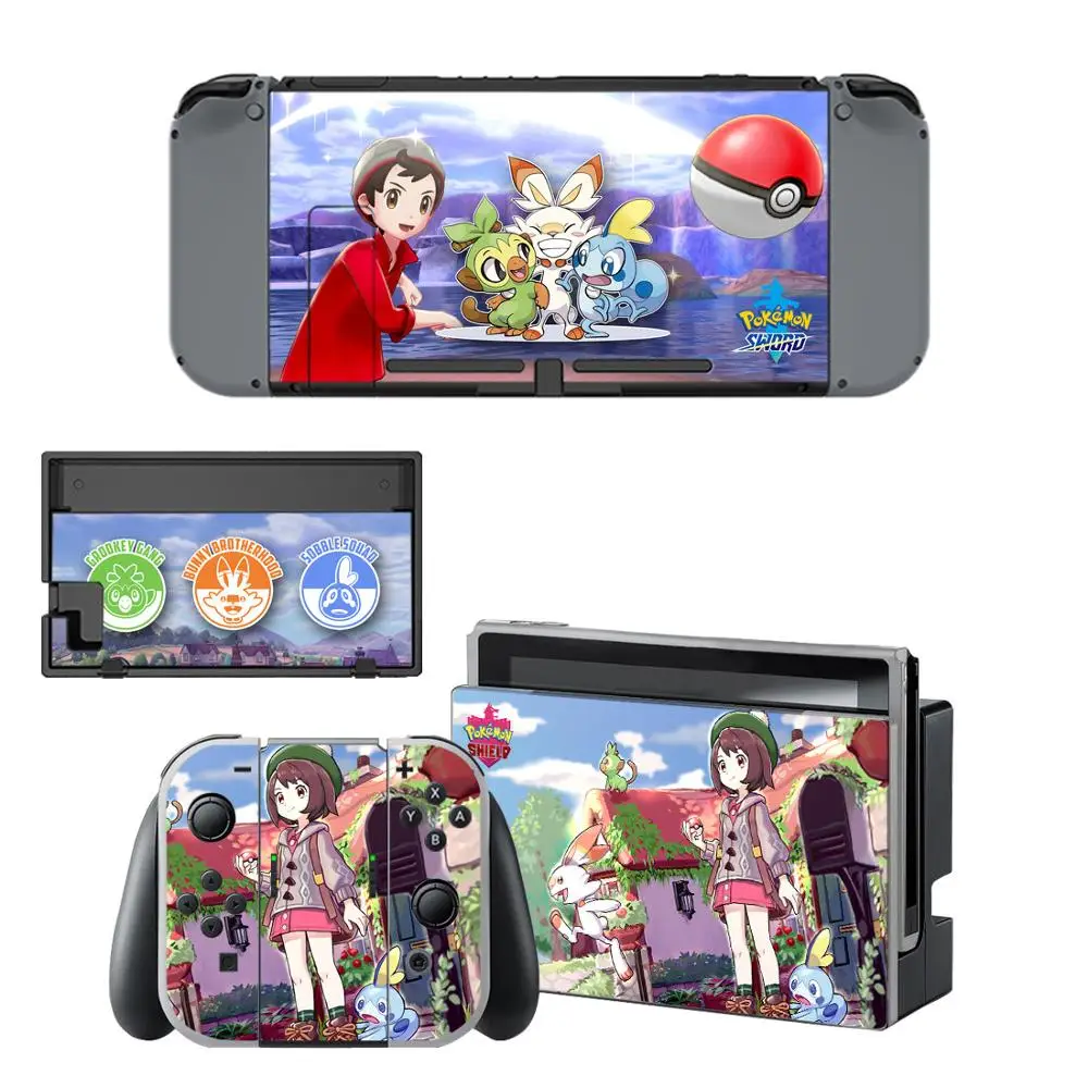 

Sticker Switch Nintend switch skin Nintendoswitch Decal for Nintendo Switch Full Set Faceplate Stickers Console Joy-Con Dock