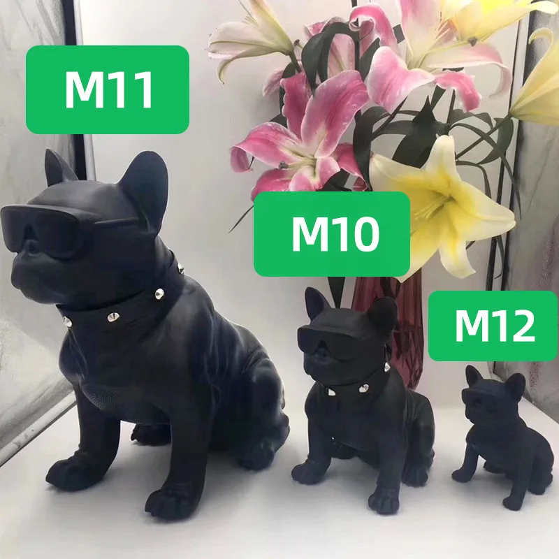 Bluetooth Speaker Wireless Bluetooth Speaker French Bulldog Portable Stereo Super Bass USB AUX Outdoor Full Dog Subwoofer