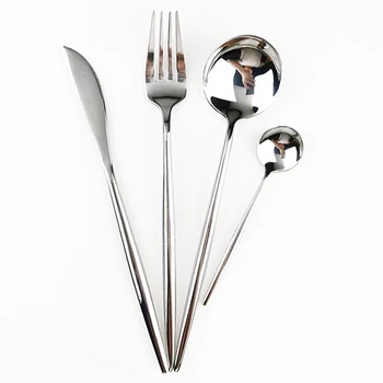 Silver Cutlery Dinnerware Sets