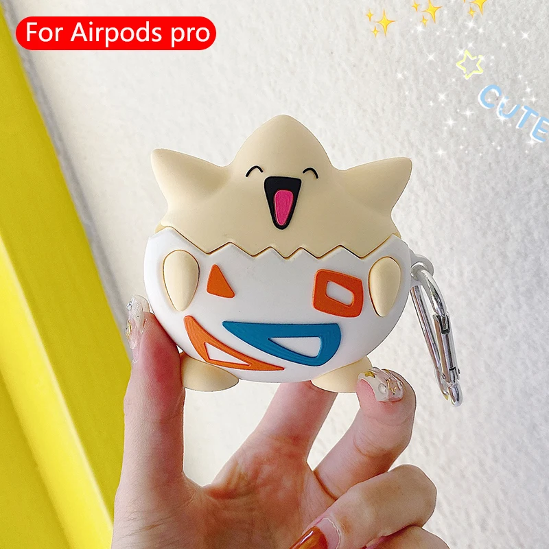 Милый мультяшный беспроводной чехол для гарнитуры Bluetooth для Apple Airpods pro, силиконовый чехол для наушников Airpods 1 2, защитный чехол s - Цвет: 898 For Airpods Pro