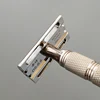 Dscosmetic S9  parallel head 316L stainless steel double edge safety razor 3