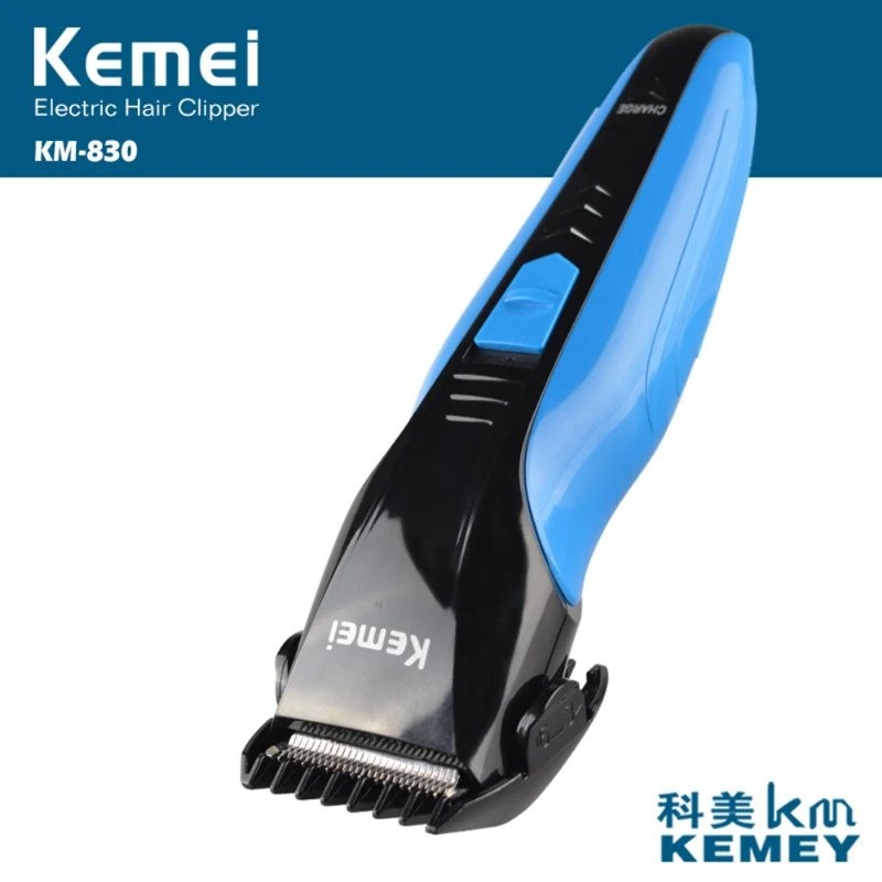 Kemei электрический триммер для волос перезаряжаемая профессиональная Бритва для бороды для мужчин титановая пластина портативная машинка для стрижки волос Машинка для стрижки волос F30