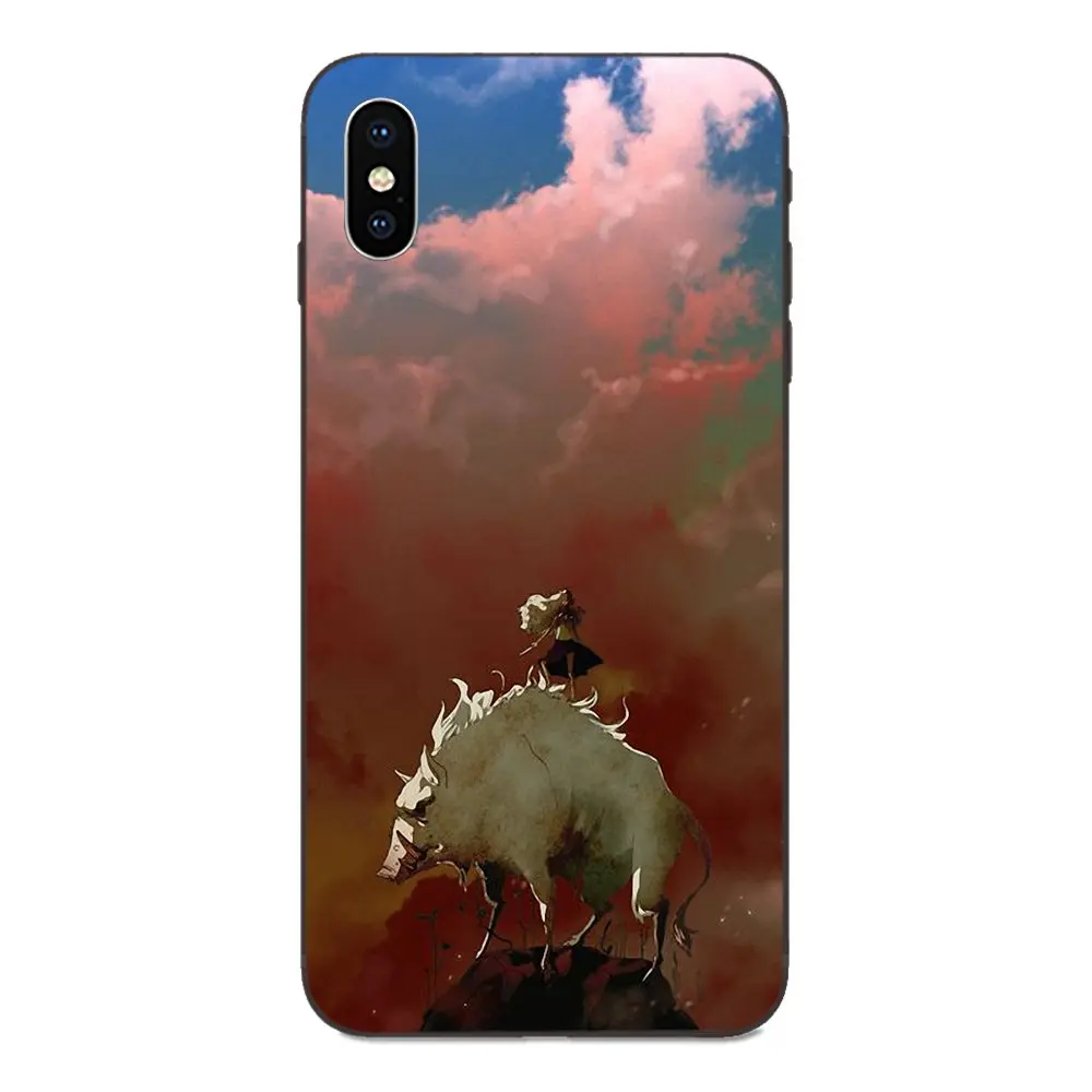 Мягкий TPU мобильный для Apple IPhone X XS Max XR 4 4s 5 5S SE 6 6S 7 8 Plus Totoro Studio Ghibli