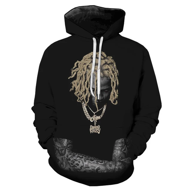 Lil Durk 3D Hoodies Sweatshirts Men/Women Long Sleeve Hoodie 1
