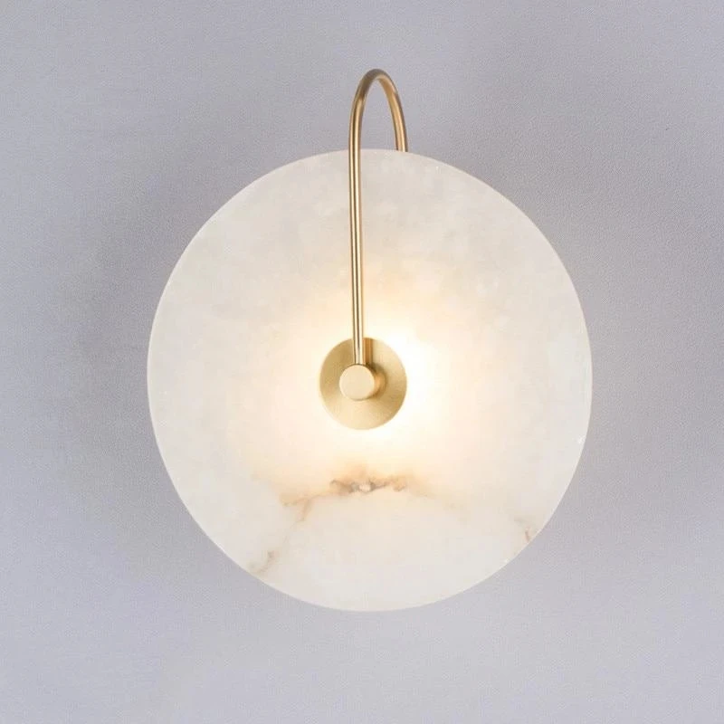  Zerouno Modern Sconce Lamp Wall Light Marble Lampshade LED Lighting Fixture for Home decor bedroom  - 33002313503