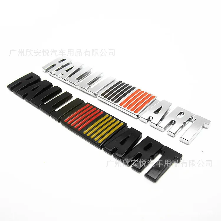 

Mitsubishi 3D Modified Metal Logo Wing God Ling Yue Lingshuai Evo Ralliart Car Logo Labeling Tail Stickers