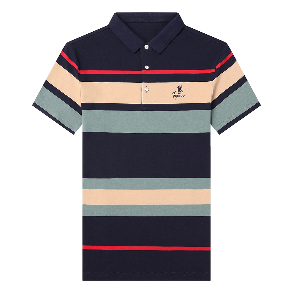 Top Grade New Summer Brand Striped Embroidery Mens Designer Polo Shirts With Short Sleeve Casual Tops Fashions Men Clothing 2022 6