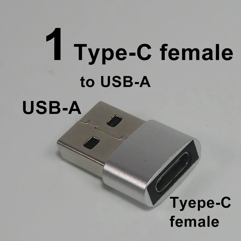 Type-C мама к micro-USB папа к кабелю USB3.0 Женский адаптер конвертера OTG - Цвет: 1 Type-C female
