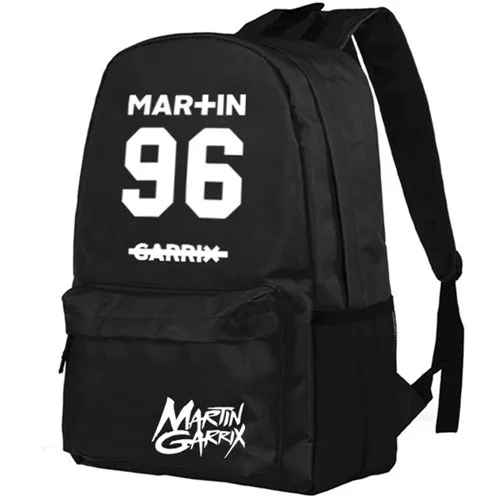 Рюкзак Martin Garrix для подростков мальчиков и девочек, сумка через плечо, рюкзак для школьников - Цвет: B