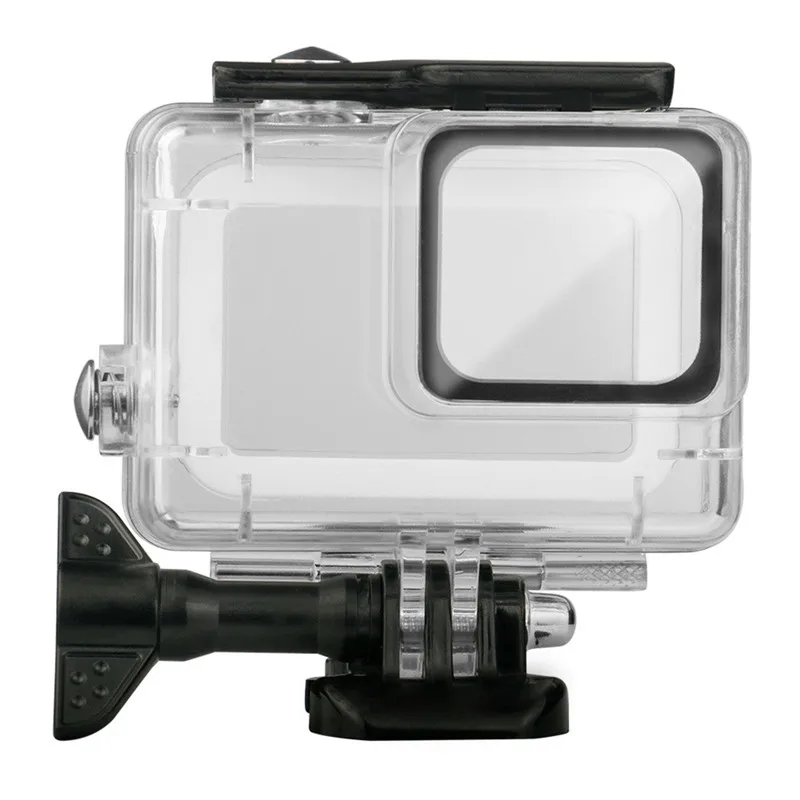 Подводный дайвинг водонепроницаемый корпус+ закаленная пленка для GoPro Hero7 белый/серебристый камера Go Pro Аксессуары