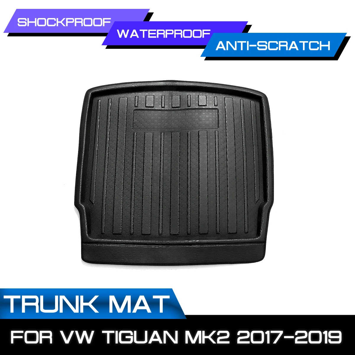 Для Volkswagen Car Cargo Liner загрузочный лоток для VW Tiguan MK2 2017 2018 2019 Задняя Крышка багажника