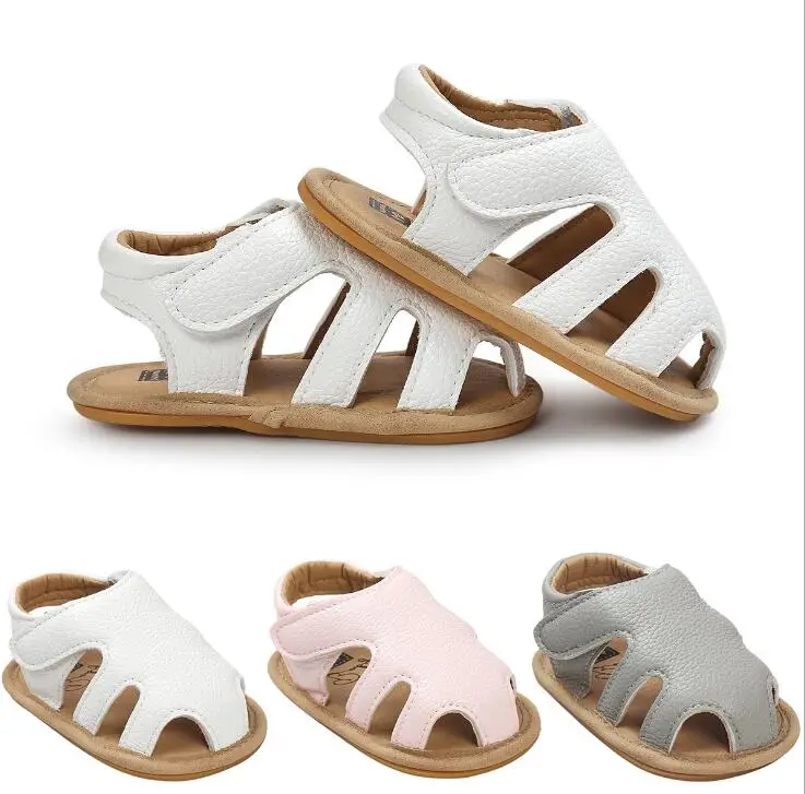 Sandales d'été antidérapantes pour garçons et filles | Sandales de bébé, mignons garçons et filles, sandales de bébé à découpe, nouveau style 2020