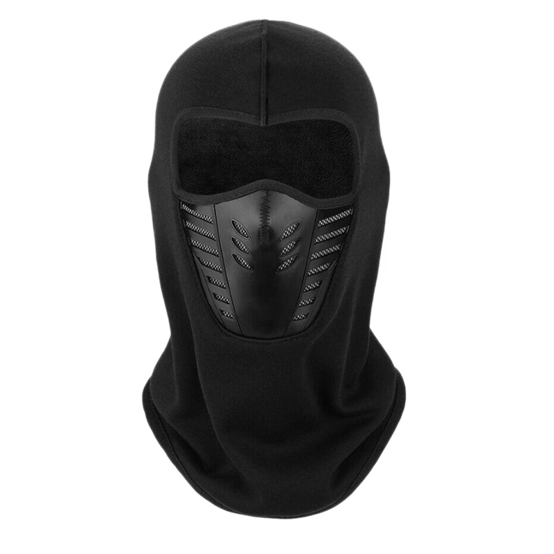 Лыжная маска на открытом воздухе ветрозащитные зимние Бег Спорт анфас маска шапка сохраняет теплая Балаклава