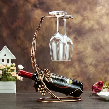 

Creative fashion wine rack decoration wine bottle holder modern minimalist living room home decoration WJ51201