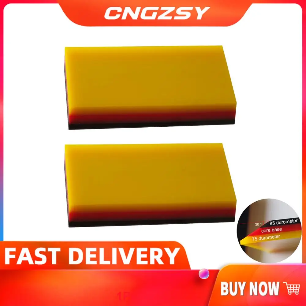2PCS Soft Rubber Car Vinyl Wrap Scraper Squeegee Carbon Fiber Film Install Wrapping Window Tint Tool Cleaning Washer B78 | Автомобили и
