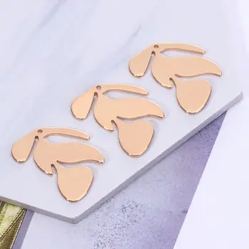 

Found pendant copper alloy simple plant charm pattern pendant jewelry DIY found pendant metal handmade jewelry accessories
