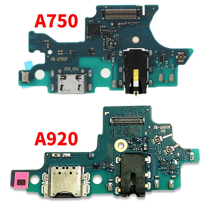 Для Samsung Galaxy A7 A9 A750 A750F A920 A920F USB зарядное устройство зарядный порт разъем шлейф Зарядное устройство Док-станция