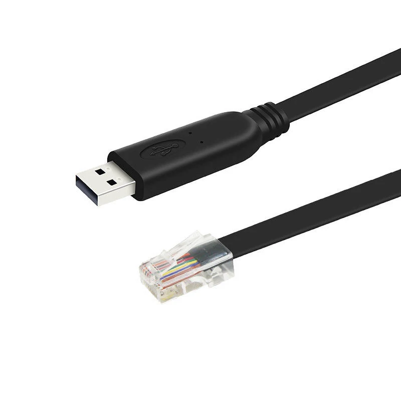 Usb To Rj45 Console Cable With Ftdi Rs232 Console Cable Accesory For Cisco Routers 1.8M
