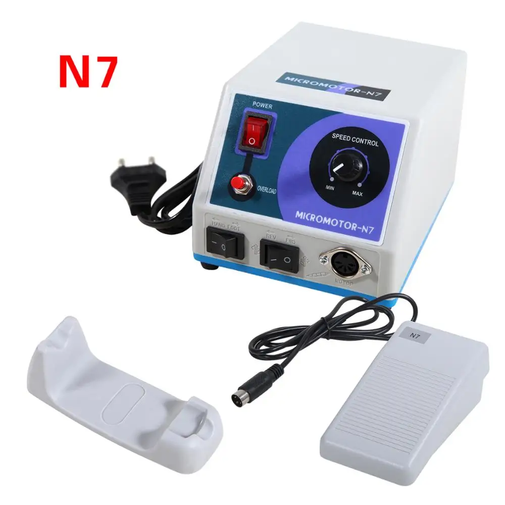 N7 Dental Lab Marathon Polisher Micromotor Variable Speed Foot Control