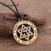 Dawapara Star of David Fashion Necklaces for Women Statement Israel Supernatural Pendants Jewelry Rhinestone Charms ► Photo 2/6