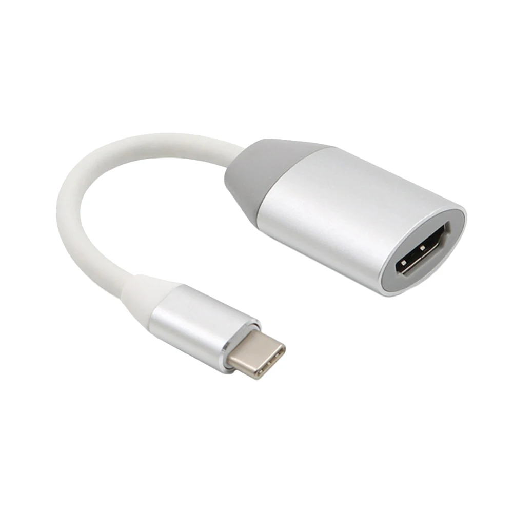 USB-C USB 3,1 type C к HDMI мобильный телефон конвертер адаптер кабель для Macbook Chromebook