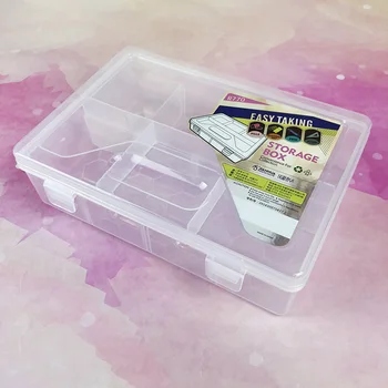 

Multifunctional Large Capacity Storage Pencil Box Sketch Tool Pen Art Double Layer Student Stationery Transparent Case School