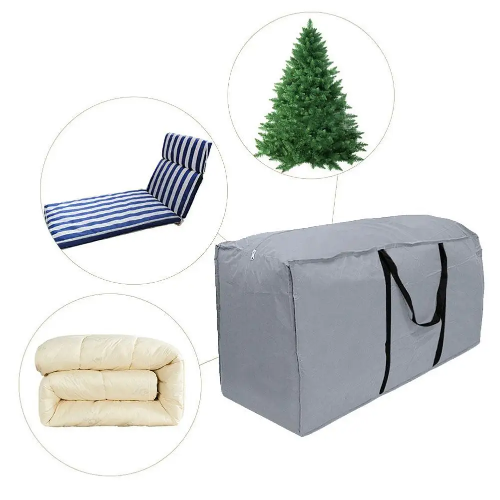 

Christmas Tree Storage Bag Outdoor Furniture Cushion Organizer Home Multi-Function Large Capacity Sundries Finishing Container