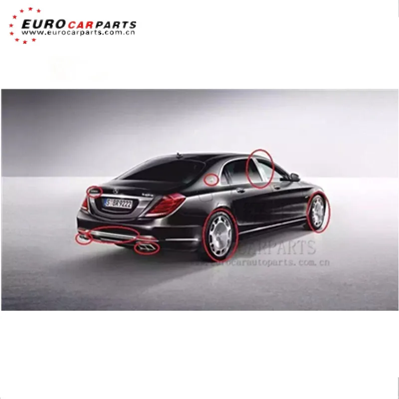 MB S class W222 S350 S400 S450 S500 S600 подходит для боди комплектов mayba губ крышки диффузора