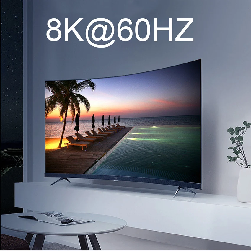 HDMI 2,1 кабель HDR RGB 4:4:4 48 Гбит/с, высокая Скорость 8K 60 Гц 4K 120 Гц для переключатель PS4 tv XBOX HD ТВ 1 м 1,5 м 2 м 3 м