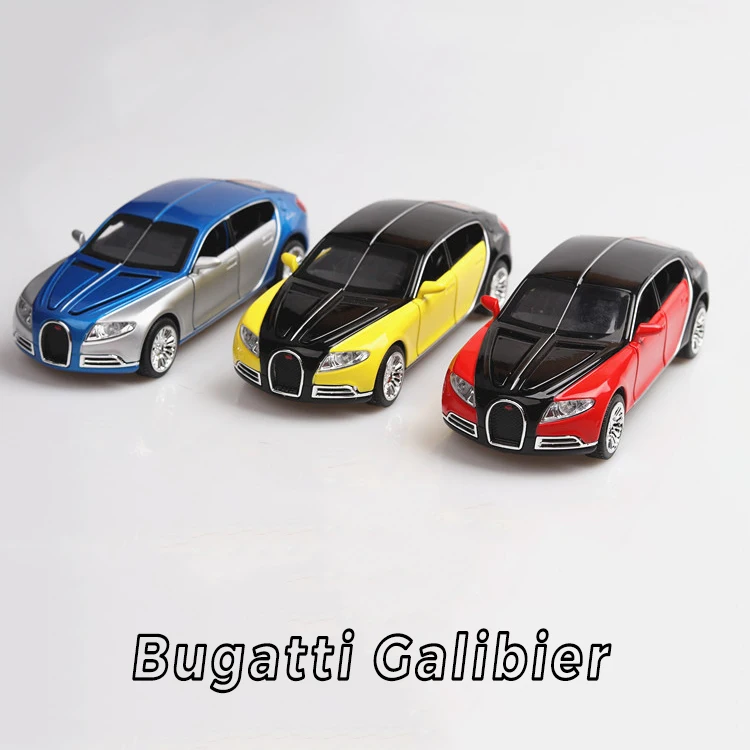 Масштаб 1:32 высокотехнологичная имитация Bugatti bulibier автомобиль из металлического