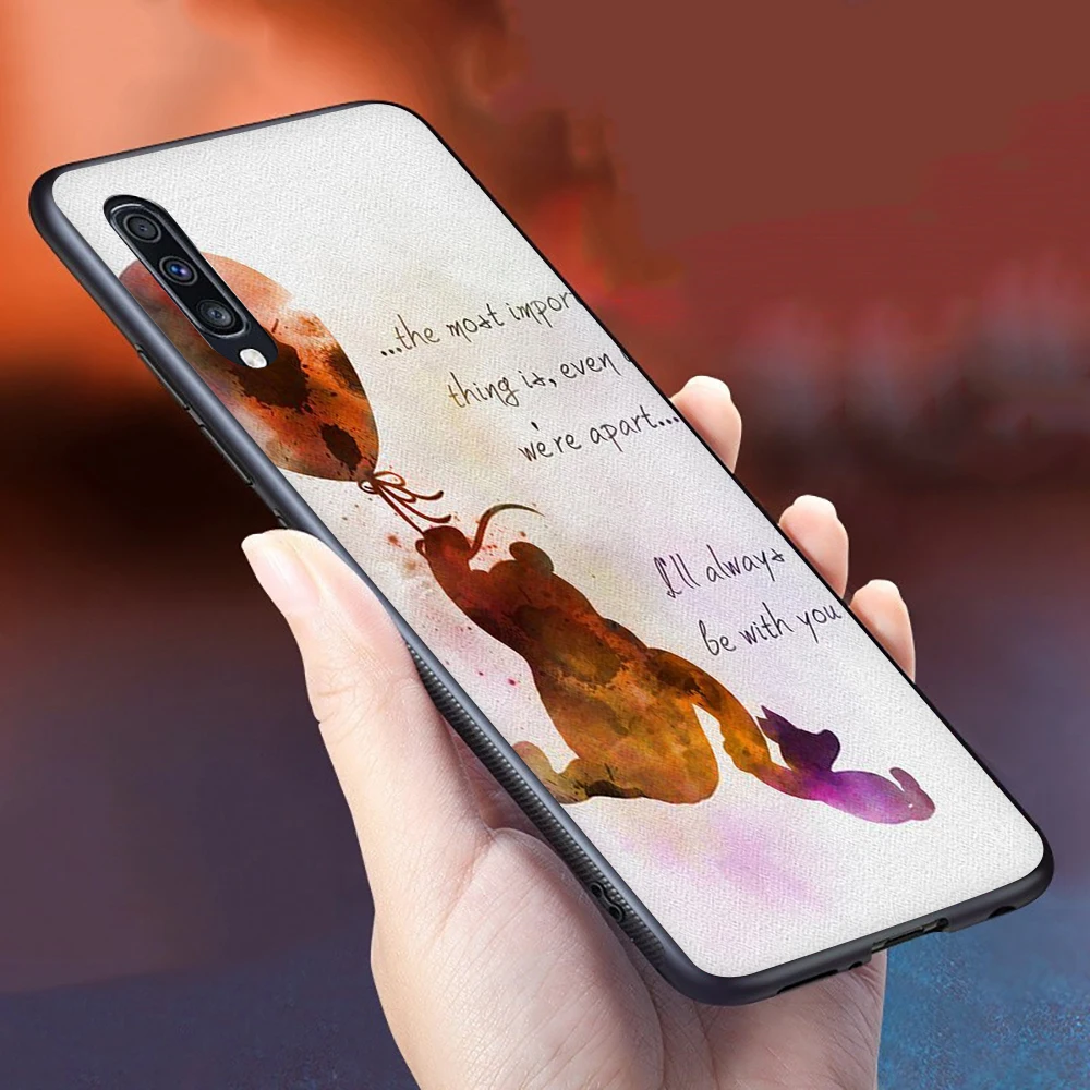 Винни-Пух в цитаты Мягкий силиконовый чехол для телефона для samsung A2 Core A10s A20E A20s A30s A40s A50s A60 A70s - Цвет: B11