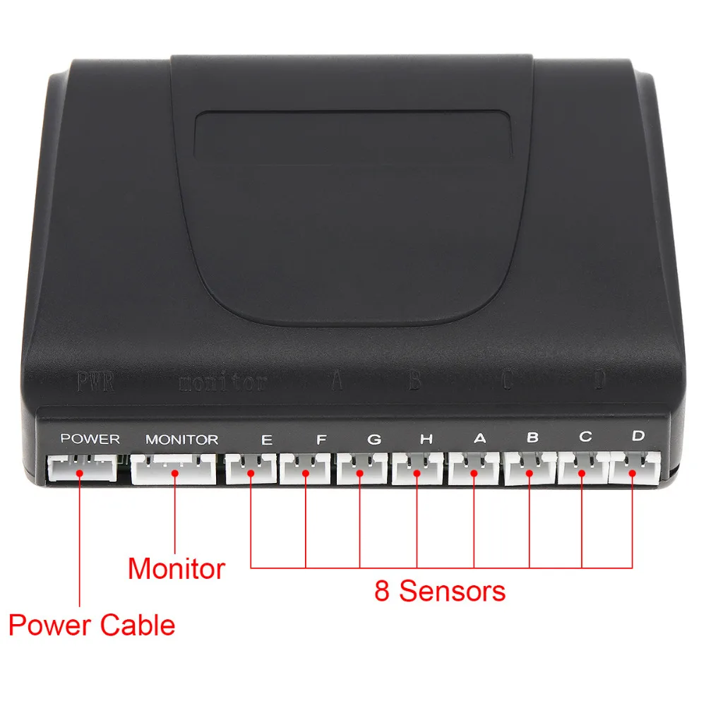 Устойчивая к атмосферным воздействиям Авто парктроник ЖК-дисплей парковки Сенсор Системы 4/6/8 Сенсор s обратный резервный радар парковки мониторы детектор