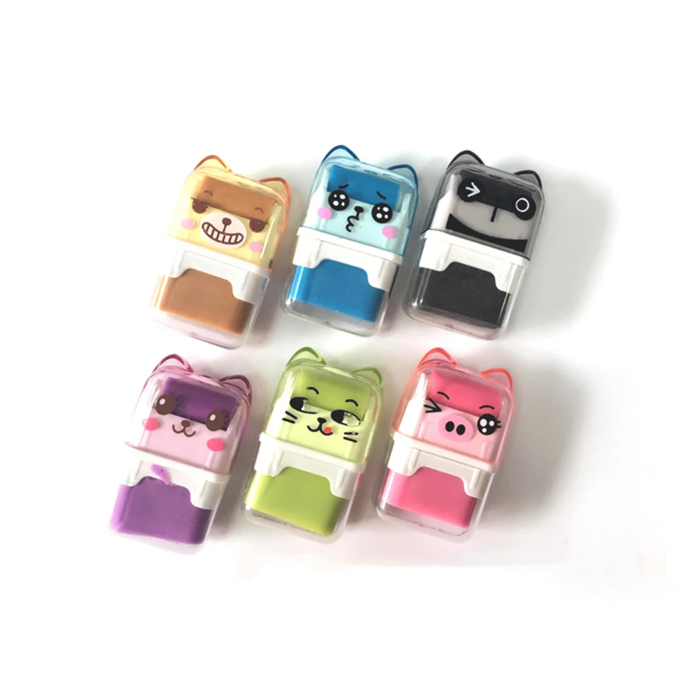 1 шт. Милая мультяшная роликовая стирательная резинка Kawaii Канцтовары мини ластик