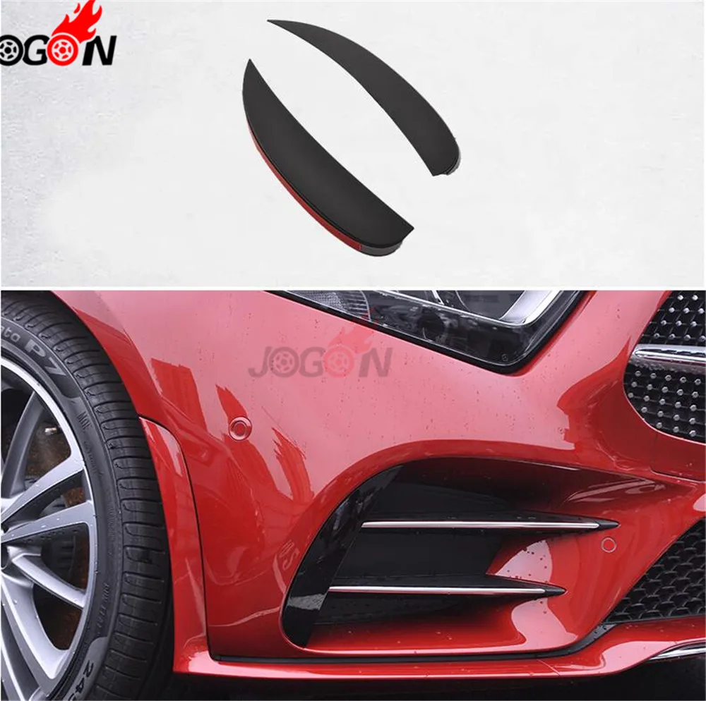Accessories Front Bumper Fog Light Lamp Cover Trim Mistlamp Ooglid Frame For BENZ CLS Class C257 2019+ | Автомобили и мотоциклы