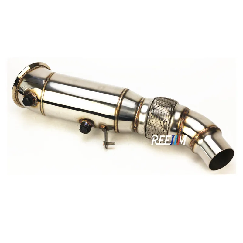 SS 4" Catless Delete Turbo Downpipe for BMW N20 228i 228ix 320i 320ix ...