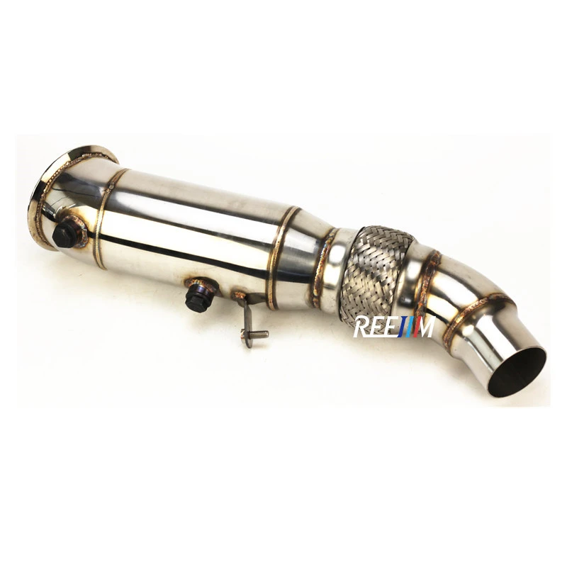 Ss 4" Catless Delete Turbo Downpipe For Bmw N20 228i 228ix 320i 320ix ...